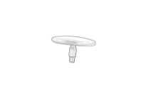 DORNBRACHT WSS Cache Ø 25,5 x 15 mm chromé