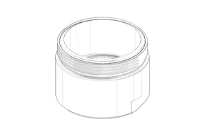 DORNBRACHT WSS Manchon d'aérateur Ø 18,5 x 13 mm chromé