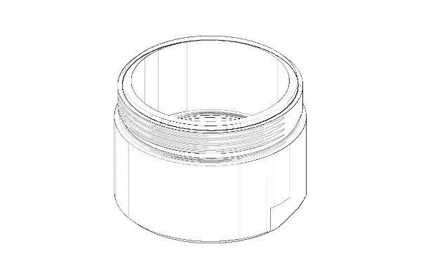 DORNBRACHT WSS Manchon d'aérateur Ø 18,5 x 13 mm chromé