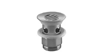 DORNBRACHT plug v wastafel m overloop 5/4" zwart mat