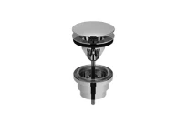 Dornbracht crépine noir mat pour lavabo sans trop-plein
