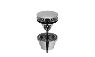 Dornbracht crépine noir mat pour lavabo sans trop-plein