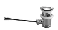 Dornbracht vidage avec commande au genou 5/4" chromé