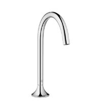 DORNBRACHT VAIA Bec déverseur pour lavabo, montage sur gorge sans garniture d’écoulement chromé