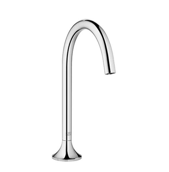 DORNBRACHT VAIA Bec déverseur pour lavabo, montage sur gorge sans garniture d’écoulement chromé