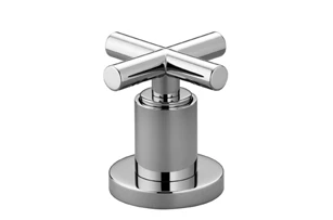 DORNBRACHT Tara. stopkraan v staande mont kruisgr 1/2" chroom