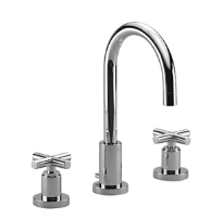 DORNBRACHT Tara. 3-gts wast mengkr draaib kruisgr 135mm chroom