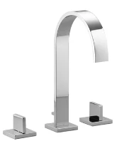 Dornbracht MEM mit. Lavabo 3-trous avec rosaces 165mm chromé
