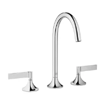 MELANGEUR DE LAVABO 3-TROUS DORNBRACHT VAIA chromé saille 168mm