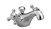 MELANGEUR DE LAVABO DORNBRACHT MADISON 1/2 chromé avec vidage bec 130 mm