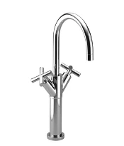 DORNBRACHT Tara. 1-gts wast mengkr verh sokkel z afvoergarn 200mm chroom