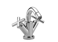 DORNBRACHT Tara. 1-gts bidetmengkr uitl kruisgr 125mm chroom