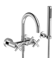 DORNBRACHT Tara. bad/dou mengkr m garn kruisgr 240mm platin mat