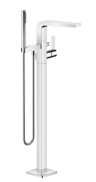 DORNBRACHT CL.1 Mitigeur monocommande bain/douche avec tube vertical positionnement libre et garniture de douche platine mat