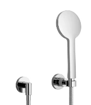 SET DE DOUCHE DORNBRACHT TARA. mat noir - avec douchette,porte-douche et flexible 125 cm