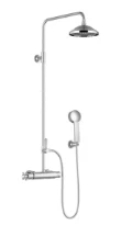 DORNBRACHT Madison Colonne de douche avec thermostat de douche sans douchette chromé