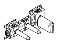 Dornbracht INC xTOOL module thermostatique modèle encastré avec 2 vannes d'arrêt 3/4"