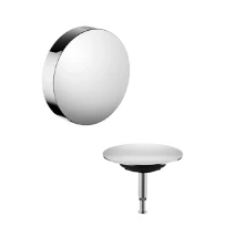Dornbracht bec pour bain avec set vidage et trop-plein chromé