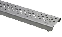 GRILLE VIEGA ADVANTIX 800 - 70 ! rvs pièce de réchange avec un motif à carreaux
