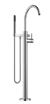 Dornbracht Meta mitigeur bain pour pose libre avec garniture de douche chromé
