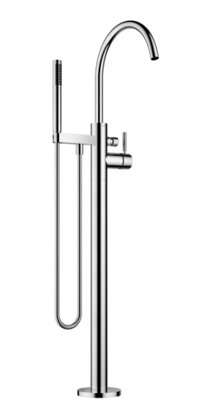 Dornbracht Meta mitigeur bain pour pose libre avec garniture de douche chromé