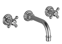 DORNBRACHT Madison Robinetterie murale pour lavabo sans garniture d’écoulement platine mat