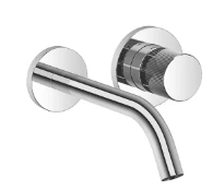 DORNBRACHT Meta META PURE Mitigeur monocommande de lavabo mural sans garniture d’écoulement chromé