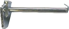 DBJ veerkonsole 12 (set 2st) - chroom - prijs per set