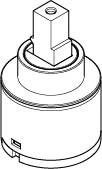 DORNBRACHT WSS Cartouche Ø 35 x 56 mm