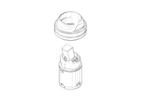 DORNBRACHT WSS Cartouche Ø 25 x 50 mm chromé