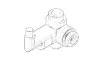 DORNBRACHT WSS Inverseur chromé