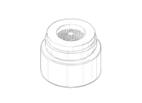 DORNBRACHT WSS Mousseur M18x1 5,7 l/min. chromé
