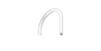 DORNBRACHT WSS Bec déverseur 225 x 244 x 25 mm chromé