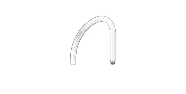 DORNBRACHT WSS Bec déverseur 225 x 244 x 25 mm chromé
