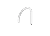 DORNBRACHT WSS Bec déverseur 319 x 260 x 25 mm, 7 l/min. chromé