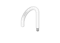 DORNBRACHT WSS Bec déverseur 135 mm, 7 l/min. chromé
