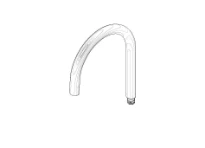 DORNBRACHT WSS Bec déverseur 165 mm chromé