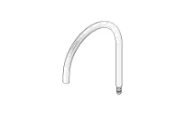 DORNBRACHT WSS Bec déverseur 235 mm, 7 l/min. chromé
