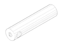 DORNBRACHT WSS Bouton de tirage Ø 10 x 45 mm platine mat