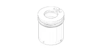 DORNBRACHT WSS Aérateur de tube Ø 14,85 x 16 mm