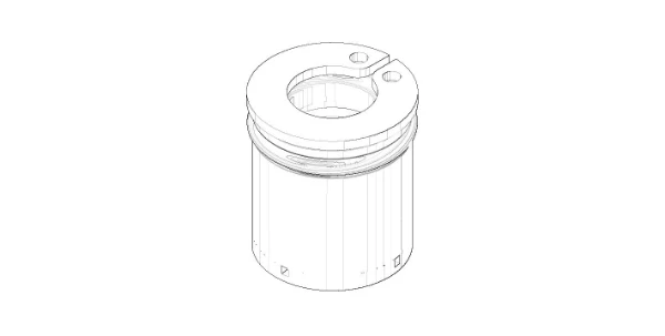 DORNBRACHT WSS Aérateur de tube Ø 14,85 x 16 mm