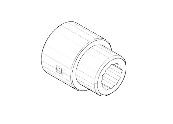 DORNBRACHT WSS Rallonge 1/2" x 20 mm