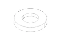 DORNBRACHT WSS Rosace Ø 59 x Ø 27,5 x 9 mm chromé
