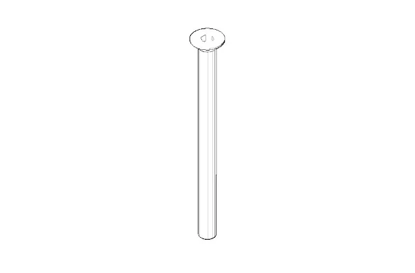 DORNBRACHT WSS Fixation pour inverseur M6 x80 mm