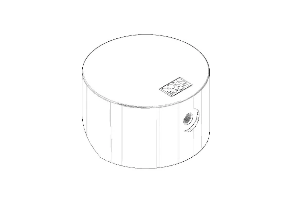DORNBRACHT WSS Poignée Ø 52 x 29,5 mm chromé