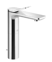 DORNBRACHT Lissé 1-gr verh wast mengkr m auto led uitl 130mm chroom
