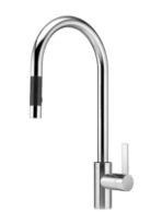 Dornbracht TARA ULTRA mitigeur cuisine poignée à droite chromé avec douchette extractible