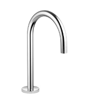 DORNBRACHT Tara Bec déverseur pour lavabo, montage sur gorge sans garniture d’écoulement chromé