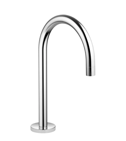 DORNBRACHT Tara Bec déverseur pour lavabo, montage sur gorge sans garniture d’écoulement chromé