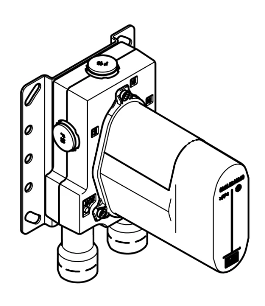 DORNBRACHT INC Thermostat à encastrer avec robinet d’arrêt